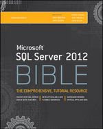 Microsoft SQL Server 2012 Bible : Bible : Book 773 - Adam Jorgensen