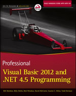Professional Visual Basic 2012 and .NET 4.5 Programming - Bill Sheldon