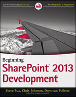 Beginning SharePoint 2013 Development - Steve Fox