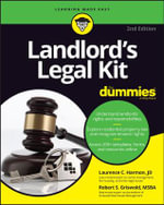 Landlord's Legal Kit For Dummies : 2nd Edition - Robert S. Griswold