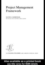 Project Management Framework - D.G. Carmichael