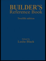 Builder's Reference Book - Leslie Black