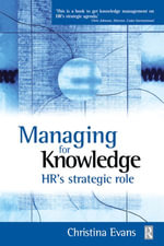 Managing for Knowledge - Christina Evans