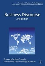 Business Discourse : Research and Practice in Applied Linguistics - B. Planken
