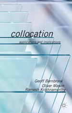 Collocation : Applications and Implications - G. Barnbrook
