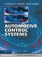 Automotive Control Systems - A. Galip Ulsoy