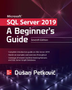 Microsoft SQL Server 2019 : A Beginner's Guide, Seventh Edition - Dusan Petkovic