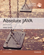 Absolute Java, Global Edition - Walter Savitch