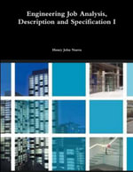 Engineering Job Analysis, Description and Specification I - Henry John Nueva