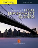 Cengage Advantage Books : Foundations of the Legal Environment of  Business - Marianne Jennings