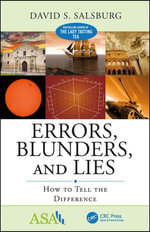 Errors, Blunders, and Lies : How to Tell the Difference - David S. Salsburg
