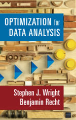 Optimization for Data Analysis - Benjamin  Recht