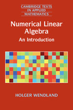 Numerical Linear Algebra : An Introduction - Holger Wendland