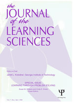 Learning Through Problem Solving : A Special Double Issue of the Journal of the Learning Sciences - Cindy E. Hmelo