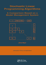 Stochastic Linear Programming Algorithms : A Comparison Based on a Model Management System - Janos Mayer