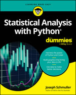 Statistical Analysis with Python For Dummies : For Dummies (Computer/Tech) - Joseph Schmuller
