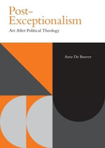 Post-Exceptionalism : Art After Political Theology - Arne De Boever
