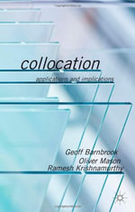 Collocation : Applications and Implications - G. Barnbrook