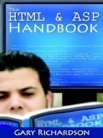 HTML & ASP Handbook - Gary Richardson