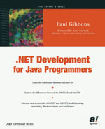 .NET Development for Java Programmers - Paul Gibbons