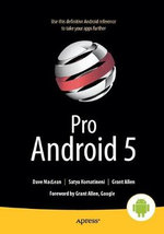 Pro Android 5 : Pro - Dave MacLean