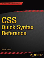 CSS Quick Syntax Reference - Mikael Olsson