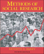 Methods of Social Research, 4th Edition - Kenneth Bailey