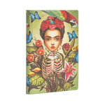 Frida - Mini Lined Notebook : Flexi Cover - No Closure - 80 GSM - 208 Pages - Paperblanks