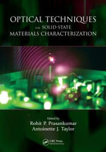 Optical Techniques for Solid-State Materials Characterization - Antoinette J. Taylor