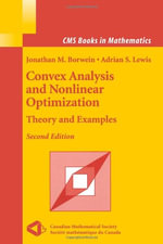 CMS Books in Mathematics : Theory and Examples - Jonathan Borwein