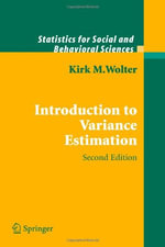 Statistics for Social and Behavioral Sciences : Statistics for Social and Behavioral Sciences - Kirk Wolter
