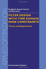 Applied Optimization : Theory and Applications - Ba-Ngu Vo