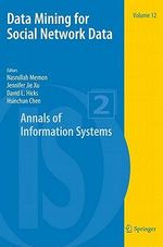 Data Mining for Social Network Data : Annals of Information Systems - David L. Hicks