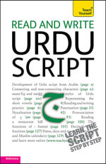Read and write Urdu script : Teach yourself - Richard Delacy