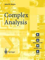 Complex Analysis : Mathematics and Statistics (R0) - John M. Howie