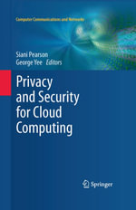 Privacy and Security for Cloud Computing : Computer Science (R0) - Siani Pearson