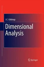 Dimensional Analysis - J.C. Gibbings