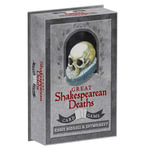 Great Shakespearean Deaths Card Game - Chris Riddell