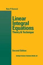 Linear Integral Equations - Ram P. Kanwal