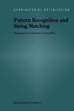 Pattern Recognition and String Matching - Xiuzhen Cheng