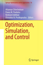 Optimization, Simulation, and Control - Author