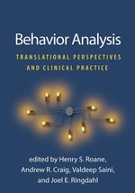 Behavior Analysis : Translational Perspectives and Clinical Practice - Valdeep Saini