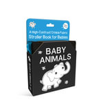 Baby Animals : A High-Contrast Crinkle Fabric Stroller Book for Babies - duopress labs