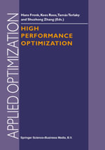 High Performance Optimization - Hans Frenk