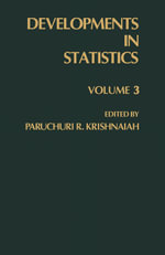 Developments in Statistics : Volume 3 - Author