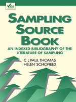 Sampling Source Book : A Indexed Bibliography of the Literature of Sampling - Author