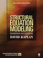 Structural Equation Modeling : Foundations and Extensions - David W. Kaplan
