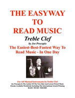 The EasyWay to Read Music Treble Clef : The Easiest-Best-Fastest Way To Read Music - In One Day For All Musical Instruments In Treble Clef - Joseph Procopio