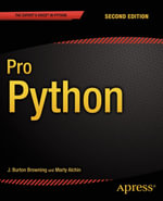 Pro Python : Professional and Applied Computing (R0) - Marty Alchin