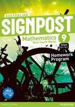 Australian Signpost Mathematics New South Wales 9 (5.1-5.2) : Homework Program - Australian Curriculum - David Barton